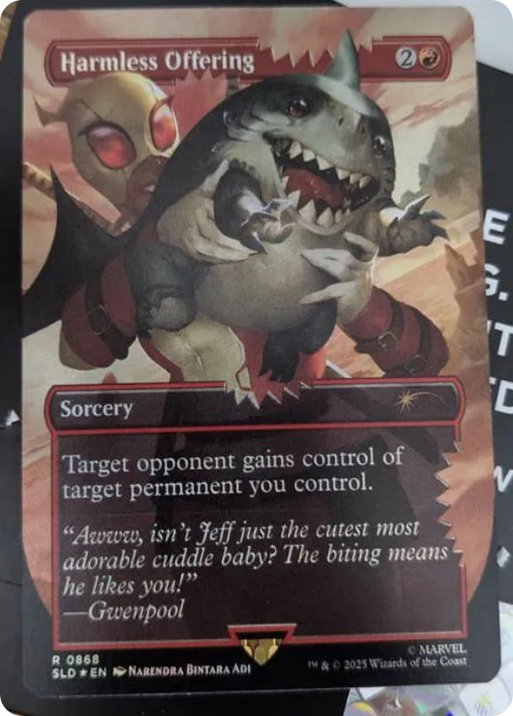 Harmless Offering (Rainbow Foil) [Secret Lair Drop Series] | Gamers Paradise