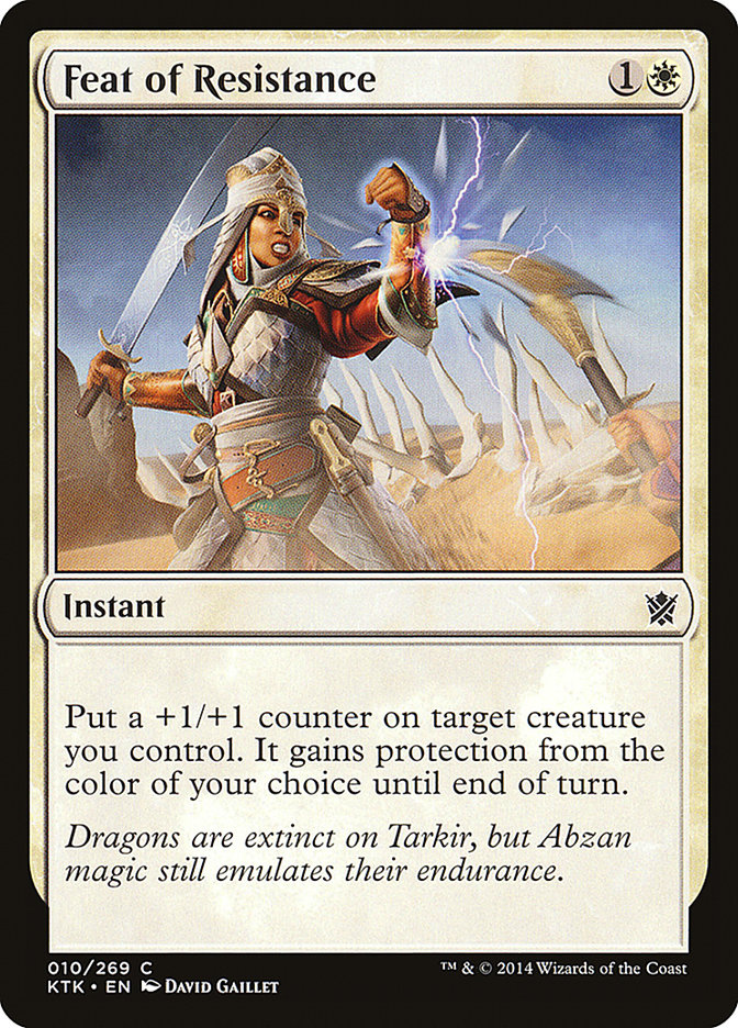 Feat of Resistance [Khans of Tarkir] | Gamers Paradise