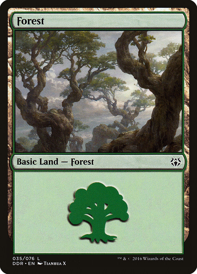 Forest (35) [Duel Decks: Nissa vs. Ob Nixilis] | Gamers Paradise