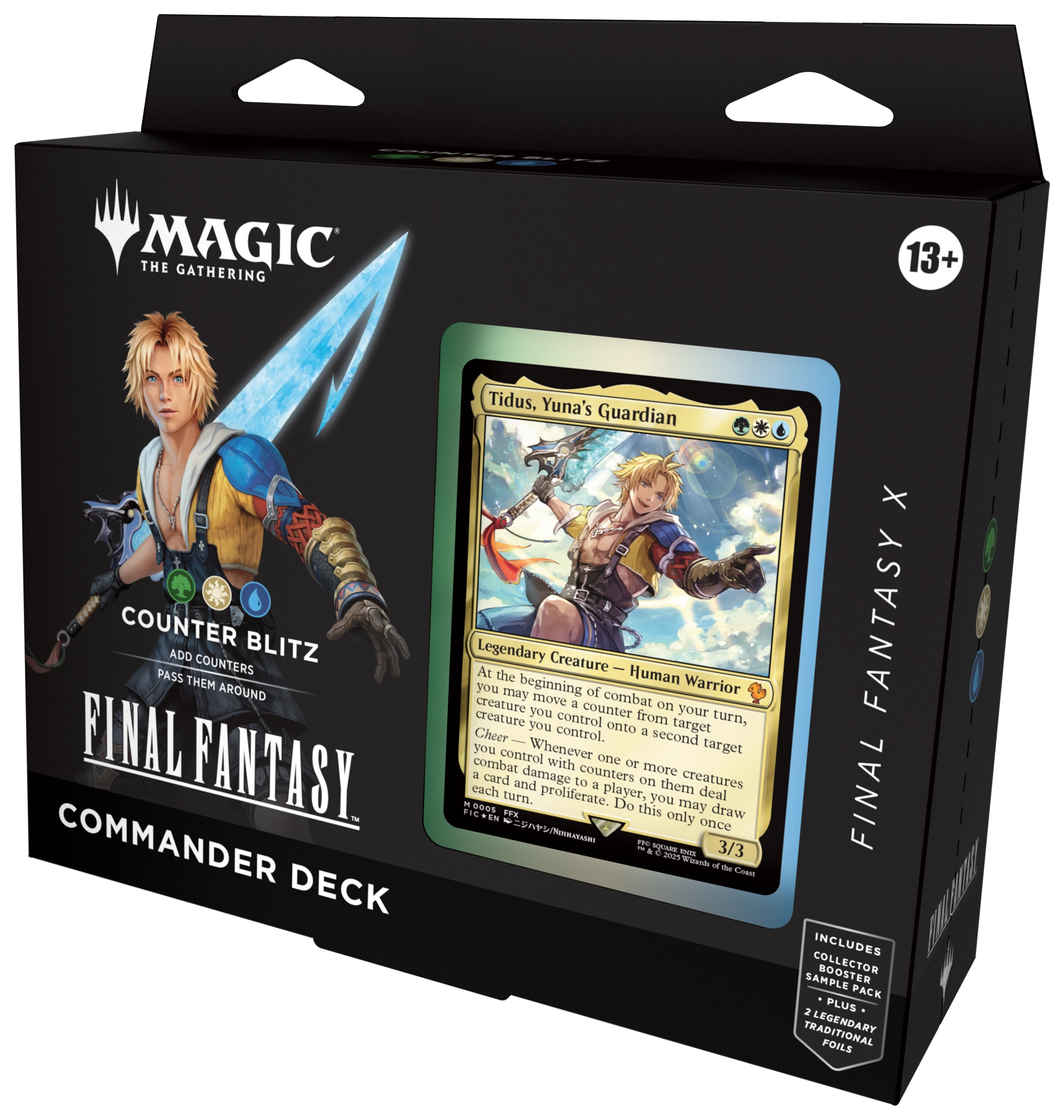 Final Fantasy - Commander Deck - Counter Blitz (Green-White-Blue)(Preorder) | Gamers Paradise