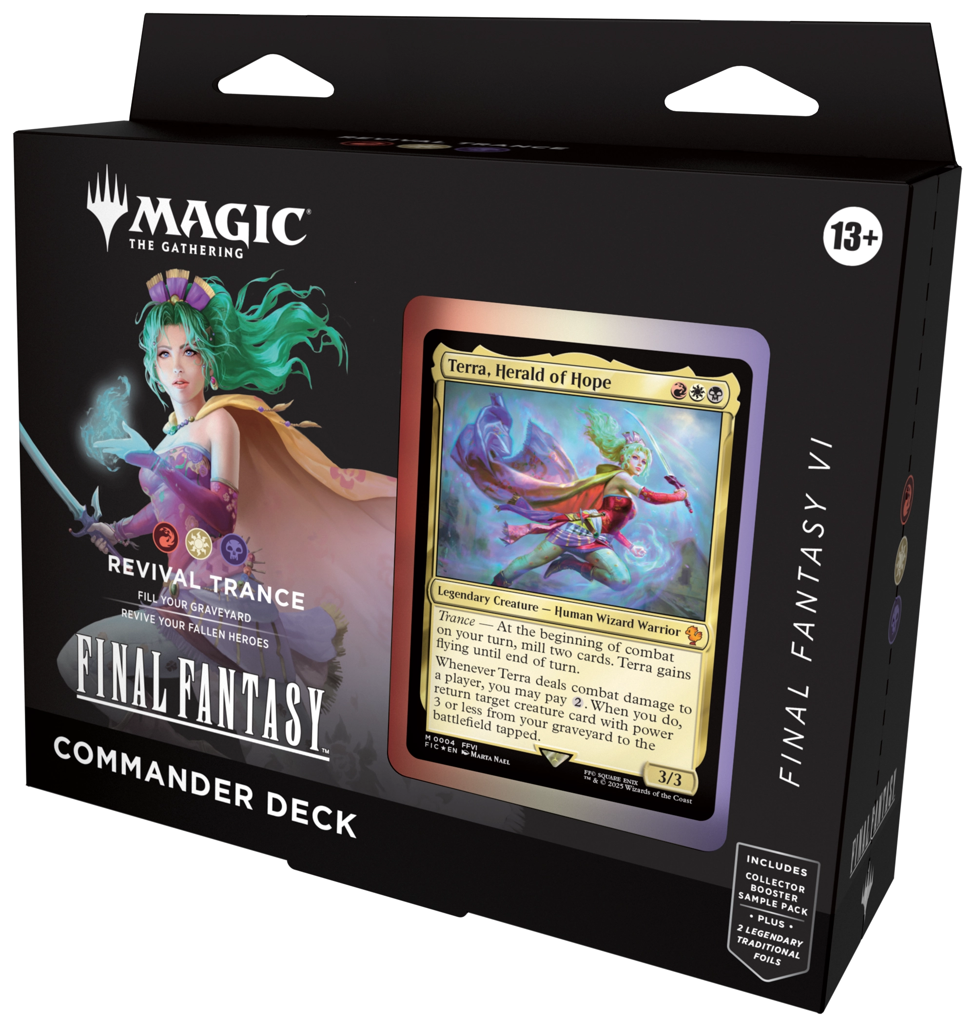 Final Fantasy - Commander Deck - Revival Trance (Red-White-Black) (Preorder) | Gamers Paradise