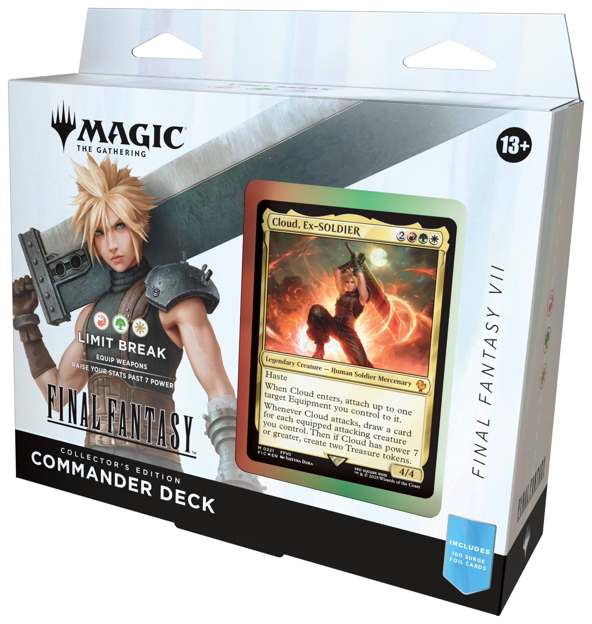 Final Fantasy -Limit Break (Red-Green-White) Collector's Edition Commander Deck (Preorder) | Gamers Paradise