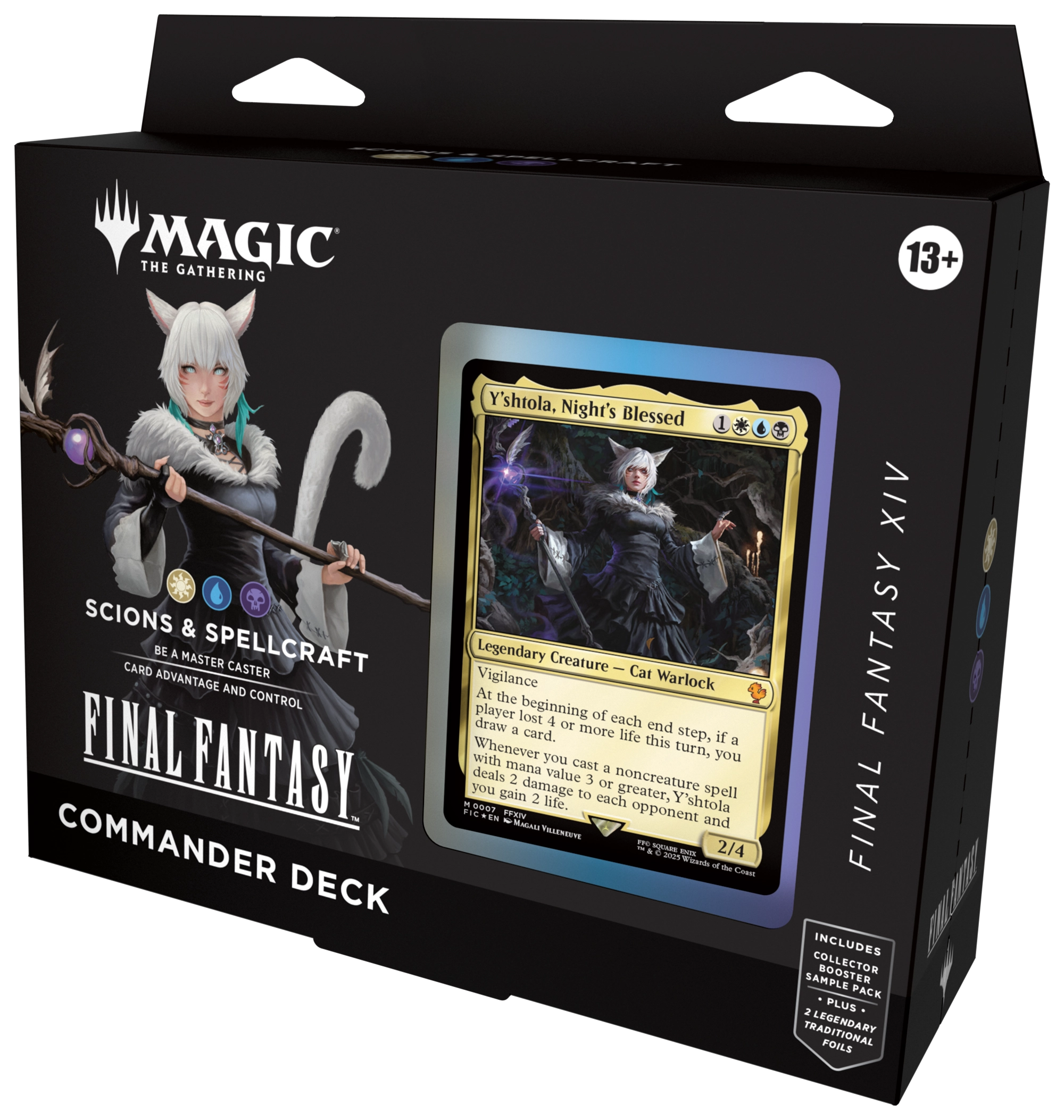 Final Fantasy - Commander Deck - Scions & Spellcraft (White-Blue-Black)(Preorder) | Gamers Paradise