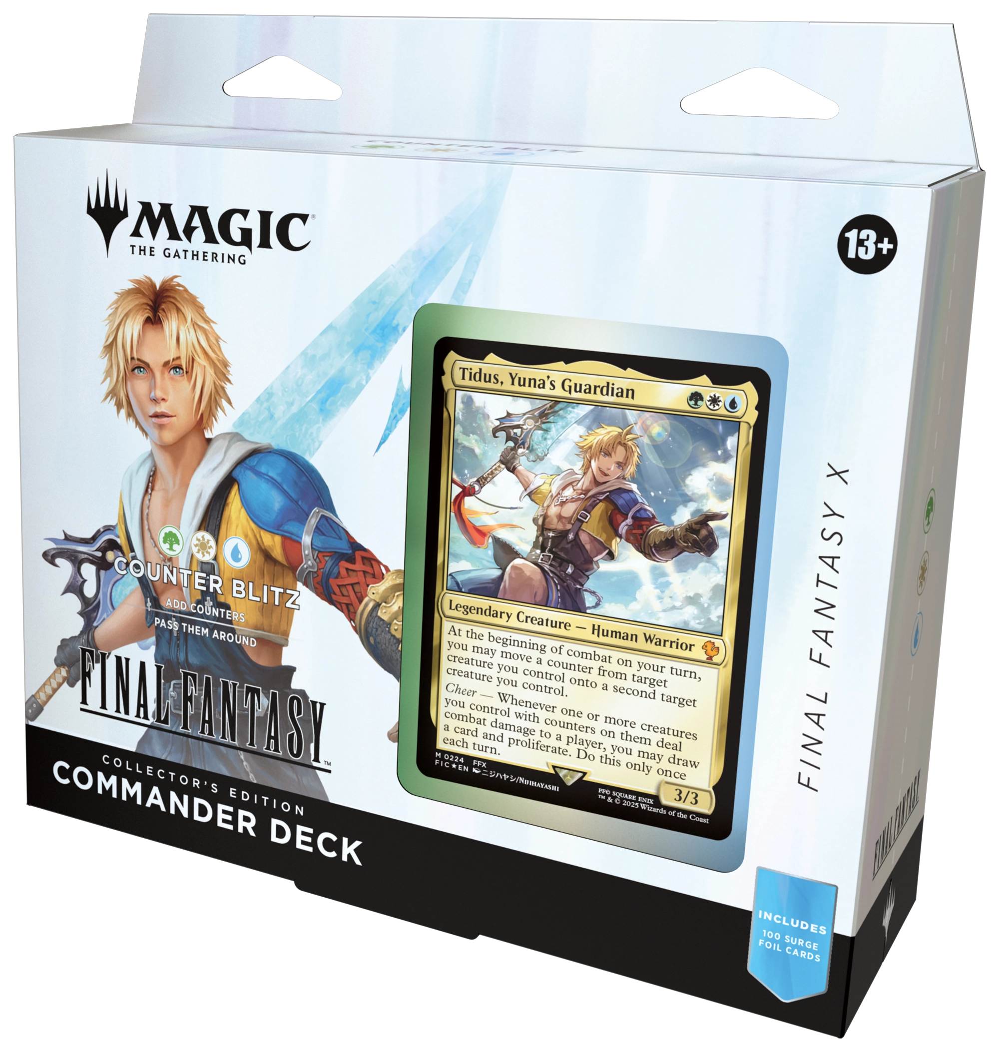 Final Fantasy - Counter Blitz (Green-White-Blue) Collector's Edition Commander Deck (Preorder) | Gamers Paradise