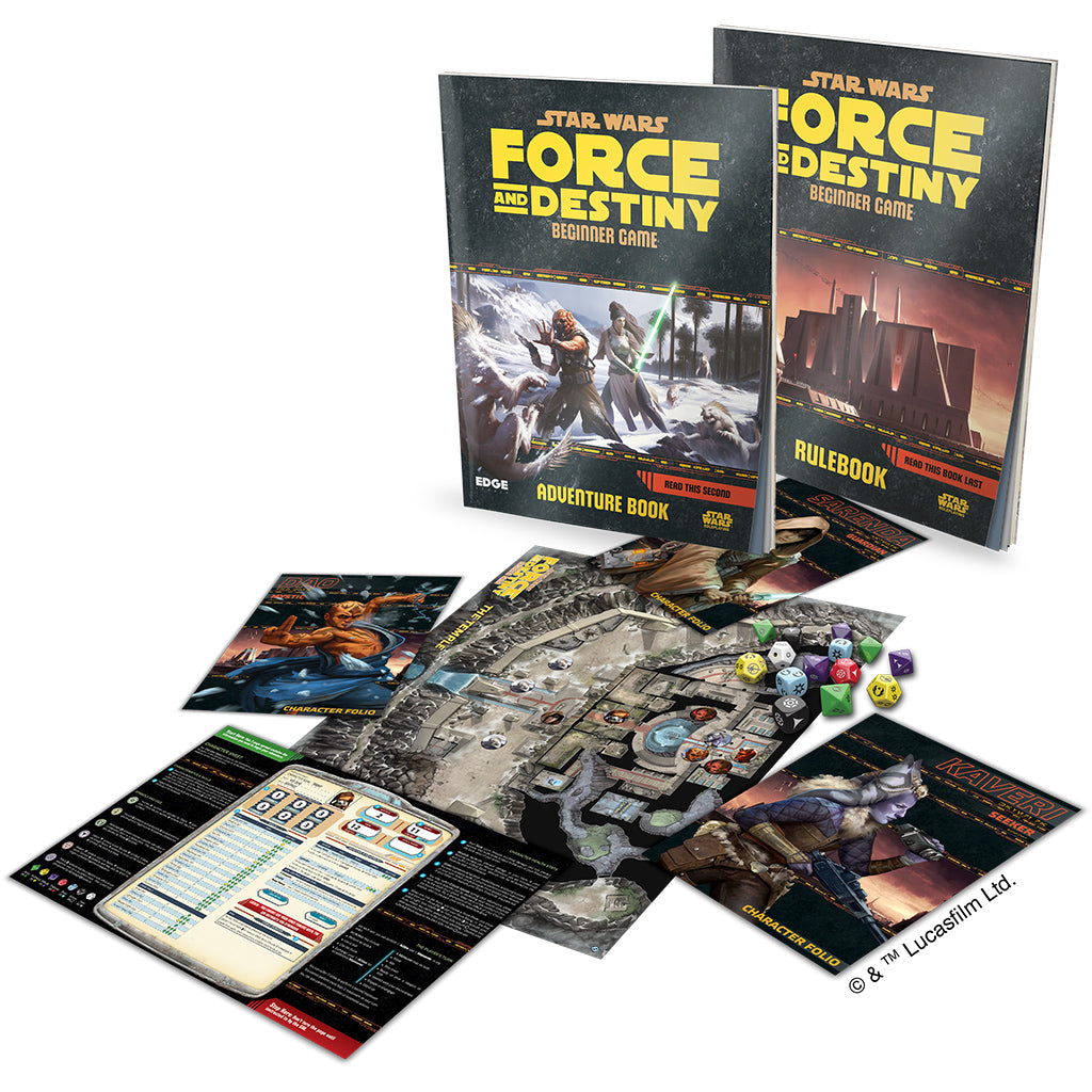 STAR WARS - FORCE AND DESTINY: BEGINNER GAME | Gamers Paradise