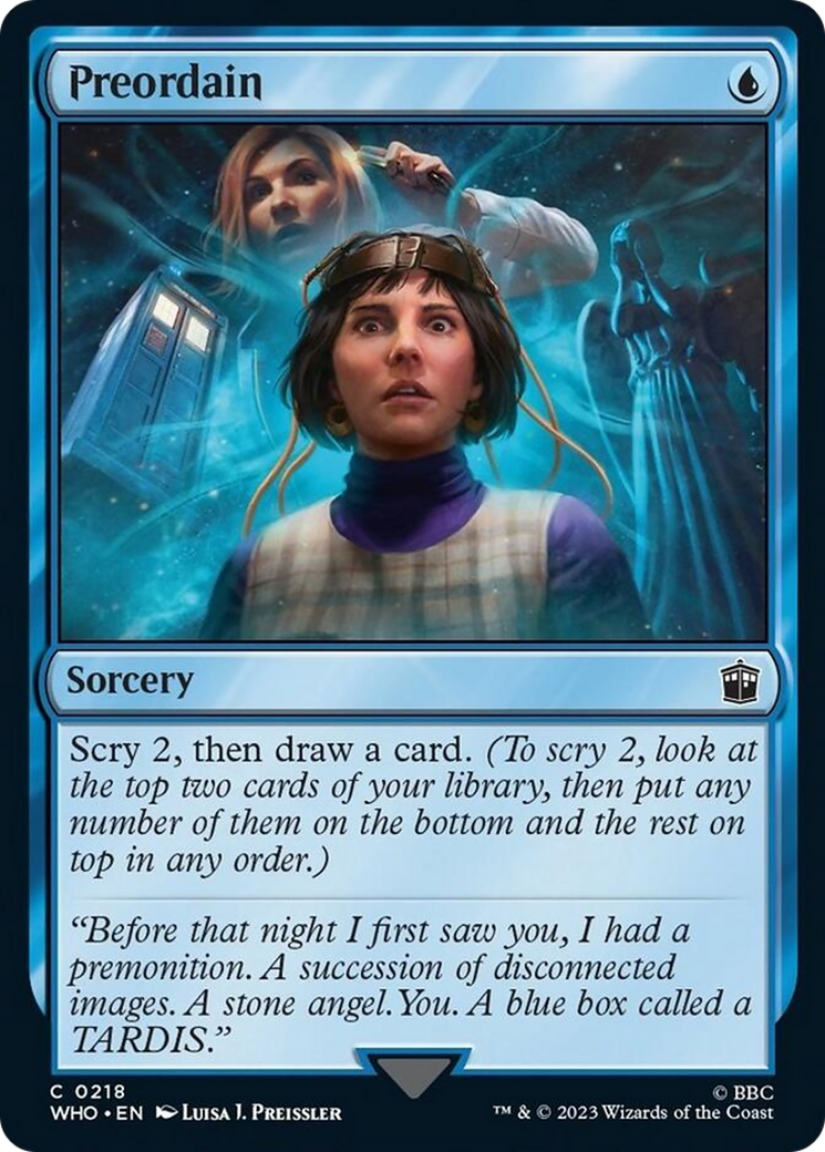 Preordain [Doctor Who] | Gamers Paradise