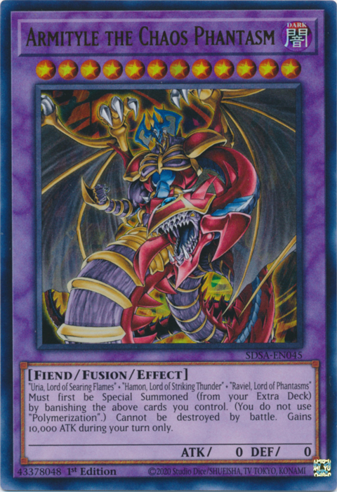 Armityle the Chaos Phantom [SDSA-EN045] Ultra Rare | Gamers Paradise