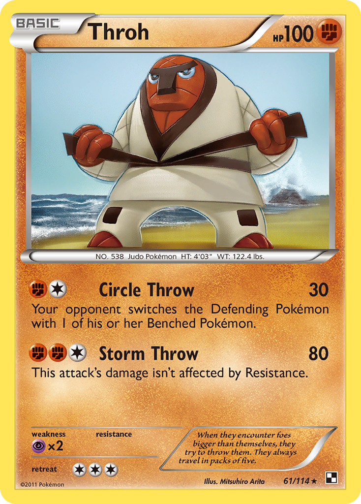Throh (61/114) [Black & White: Base Set] | Gamers Paradise