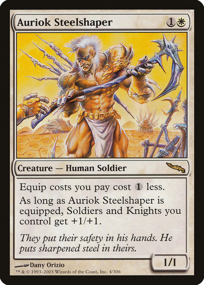 Auriok Steelshaper [Mirrodin] | Gamers Paradise