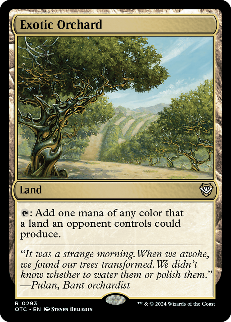 Exotic Orchard [Outlaws of Thunder Junction Commander] | Gamers Paradise