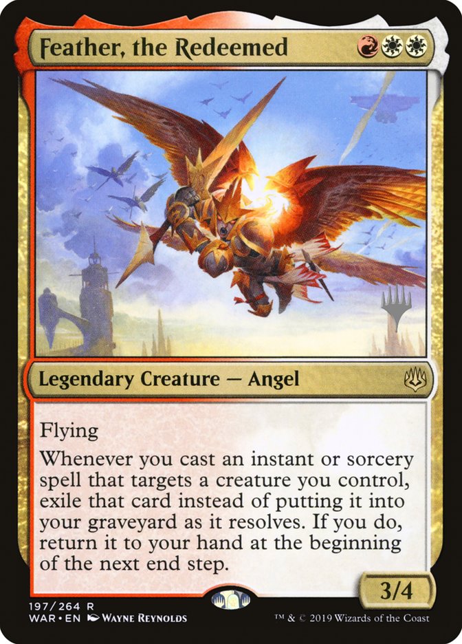 Feather, the Redeemed (Promo Pack) [War of the Spark Promos] | Gamers Paradise