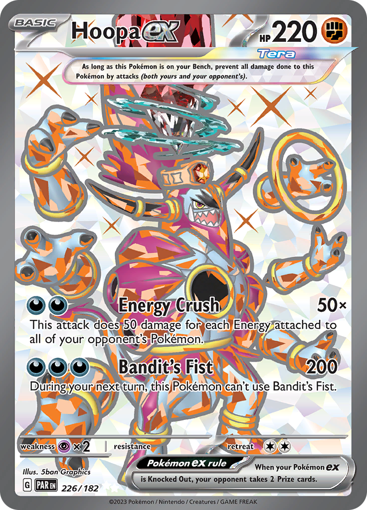 Hoopa ex (226/182) [Scarlet & Violet: Paradox Rift] | Gamers Paradise