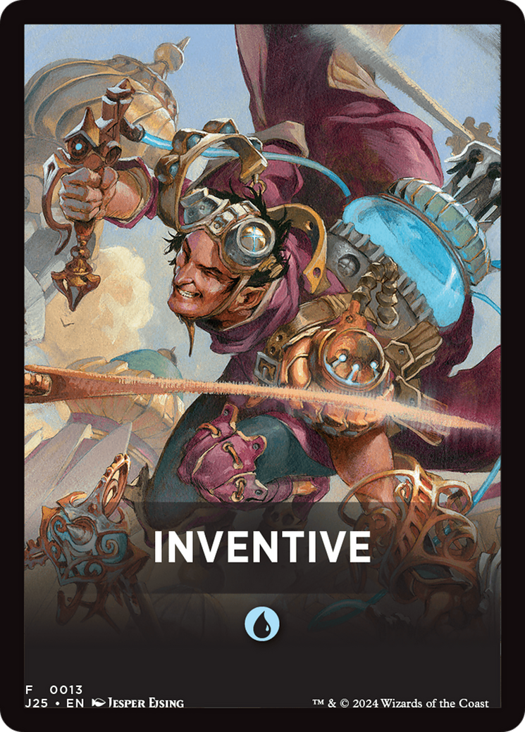 Inventive Theme Card [Foundations Jumpstart Front Cards] | Gamers Paradise