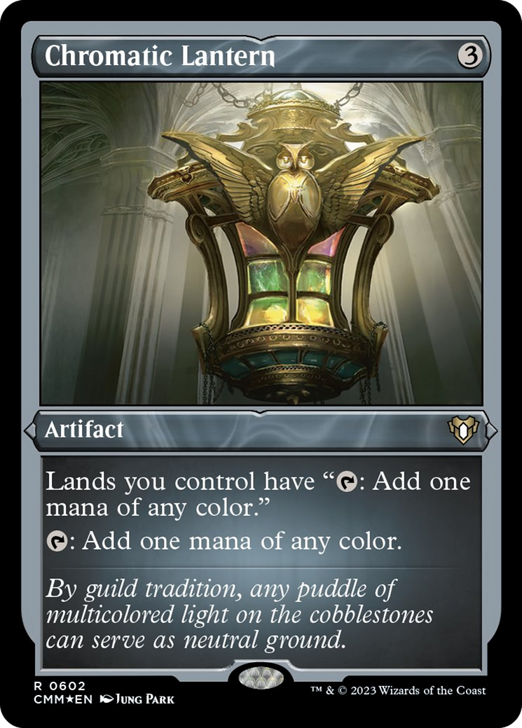 Chromatic Lantern (Foil Etched) [Commander Masters] | Gamers Paradise