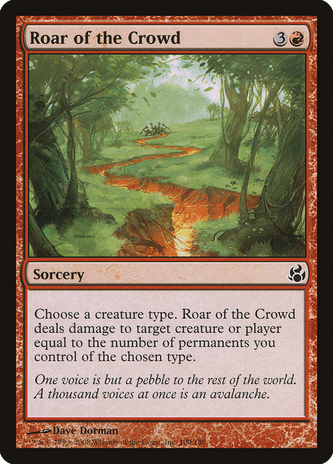 Roar of the Crowd [Morningtide] | Gamers Paradise