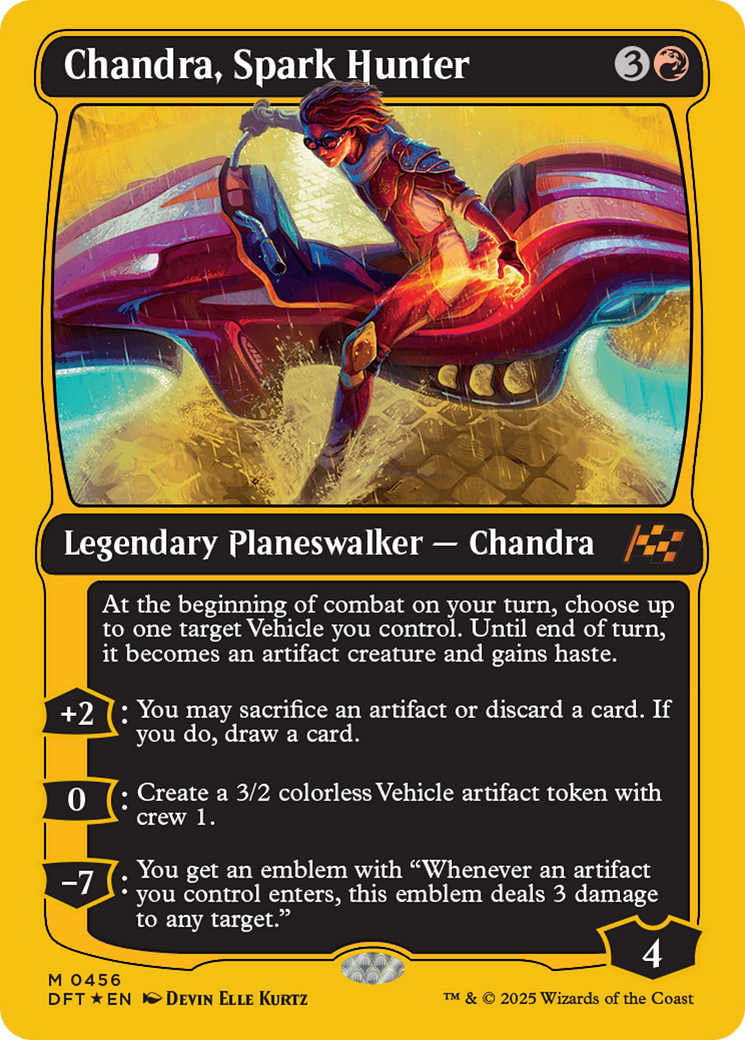 Chandra, Spark Hunter (First-Place Foil) [Aetherdrift] | Gamers Paradise