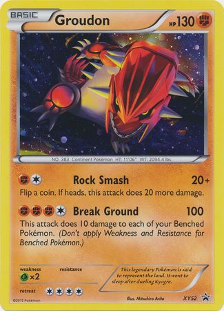 Groudon (XY52) (Jumbo Card) [XY: Black Star Promos] | Gamers Paradise