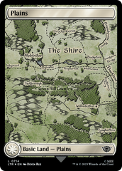 Plains (0714) (Surge Foil) [The Lord of the Rings: Tales of Middle-Earth] | Gamers Paradise