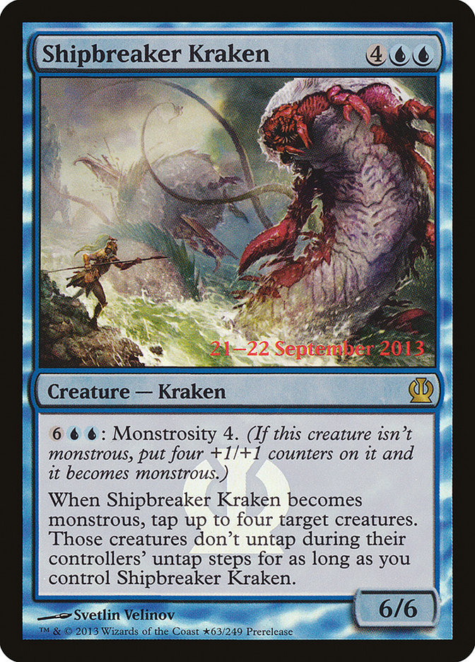 Shipbreaker Kraken [Theros Prerelease Promos] | Gamers Paradise
