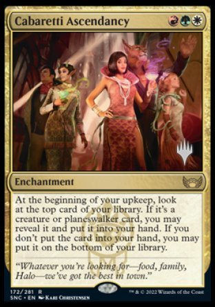 Cabaretti Ascendancy (Promo Pack) [Streets of New Capenna Promos] | Gamers Paradise