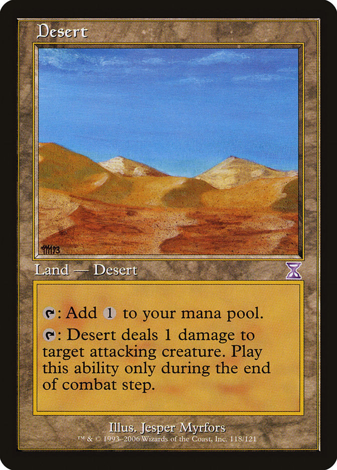 Desert [Time Spiral Timeshifted] | Gamers Paradise