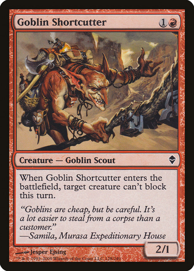 Goblin Shortcutter [Zendikar] | Gamers Paradise