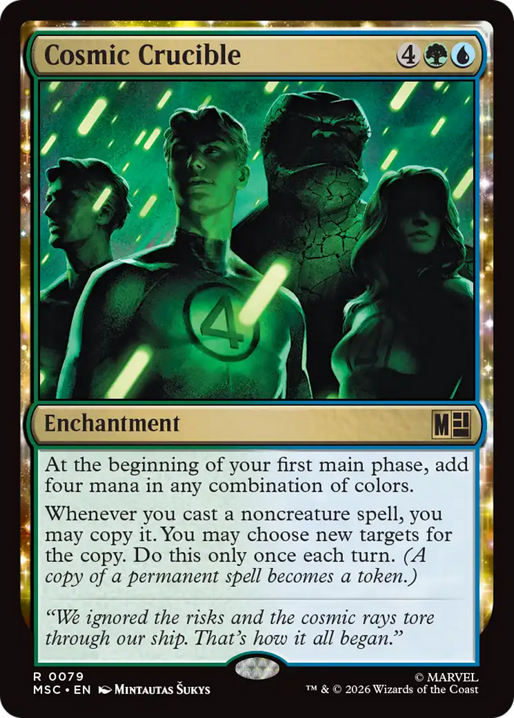 Cosmic Crucible (Surge Foil) [Marvel Super Heroes Commander] | Gamers Paradise