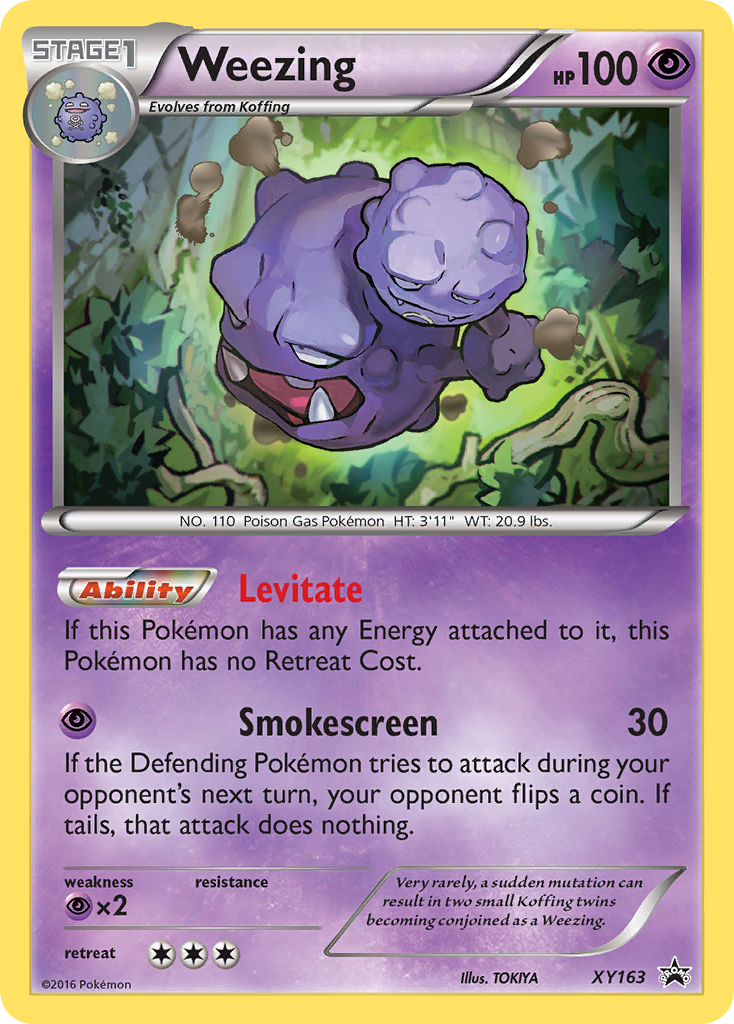 Weezing (XY163) [XY: Black Star Promos] | Gamers Paradise