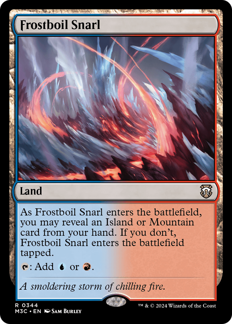 Frostboil Snarl [Modern Horizons 3 Commander] | Gamers Paradise