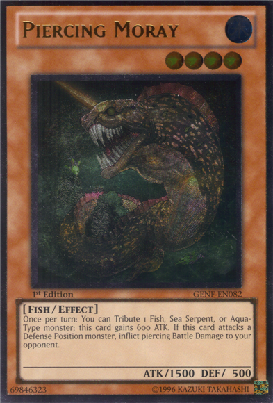 Piercing Moray [GENF-EN082] Ultimate Rare | Gamers Paradise