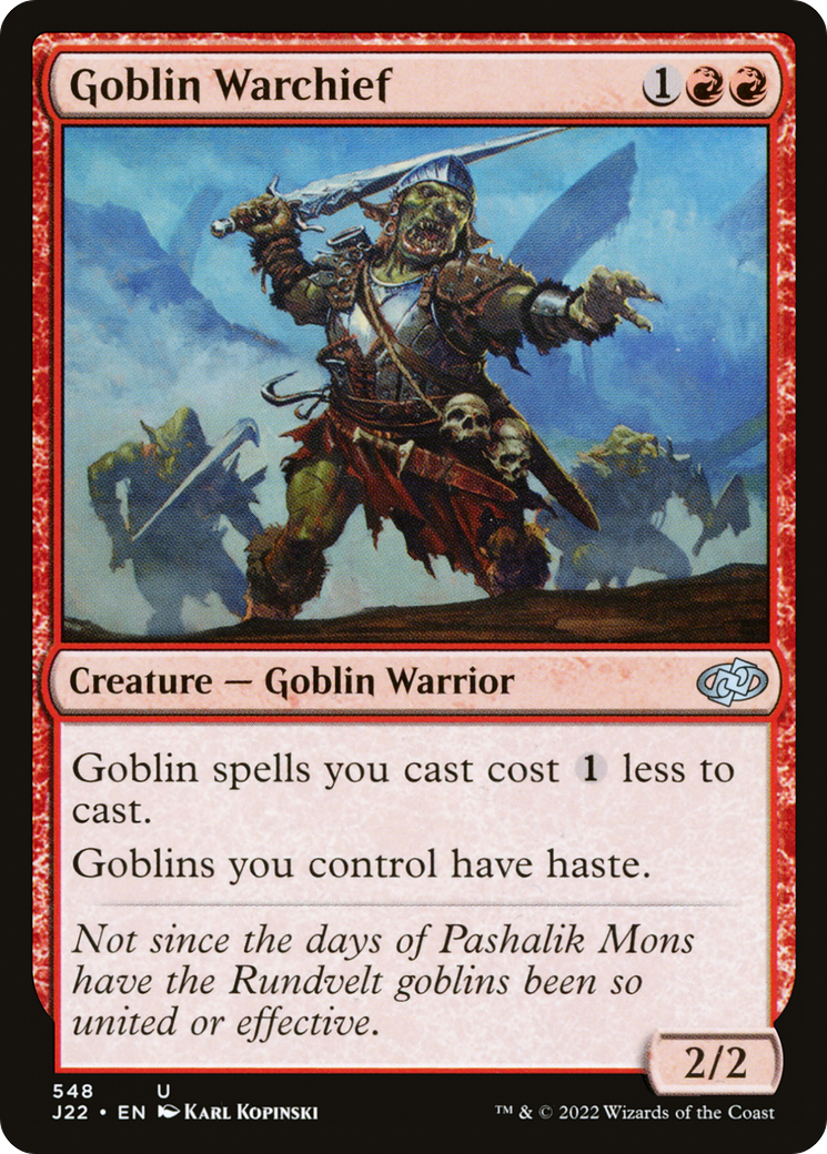 Goblin Warchief [Jumpstart 2022] | Gamers Paradise