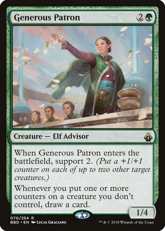 Generous Patron [Battlebond] | Gamers Paradise