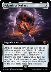 Palantir of Orthanc (Extended Art) (Surge Foil) [The Lord of the Rings: Tales of Middle-Earth] | Gamers Paradise