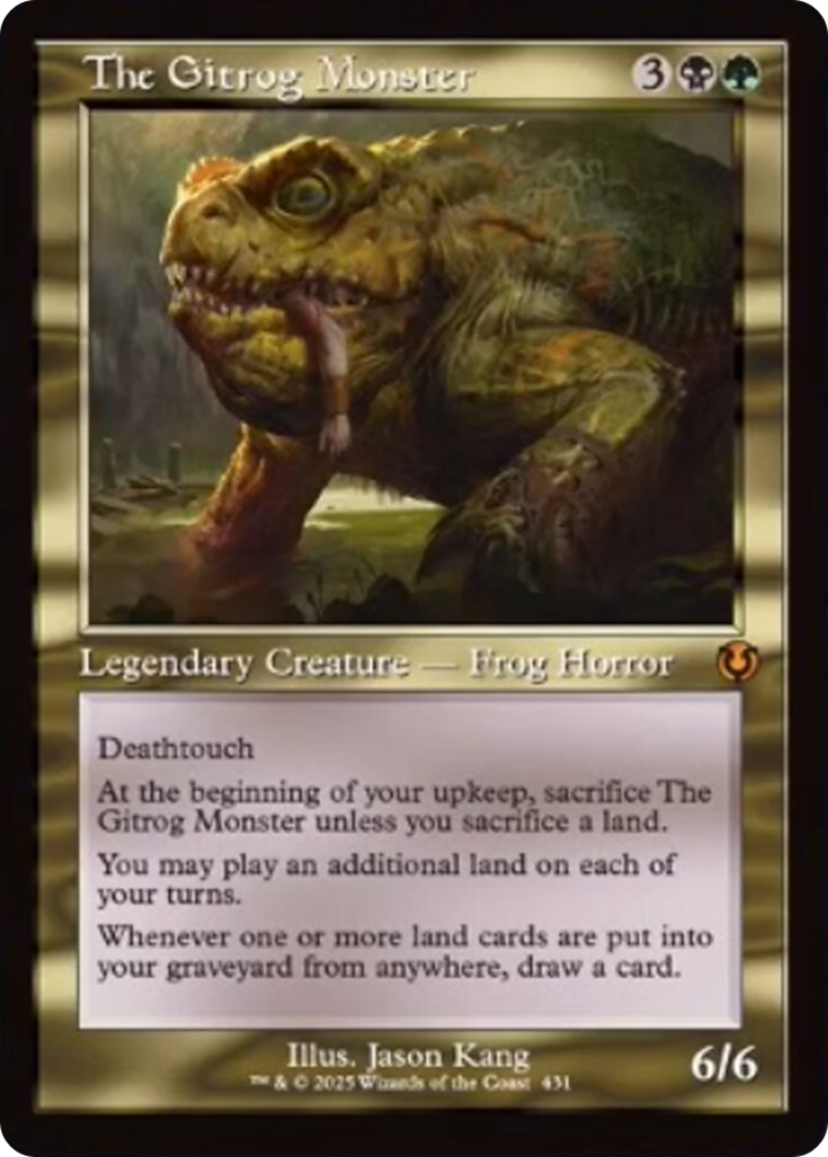 The Gitrog Monster (Retro Frame) [Innistrad Remastered] | Gamers Paradise