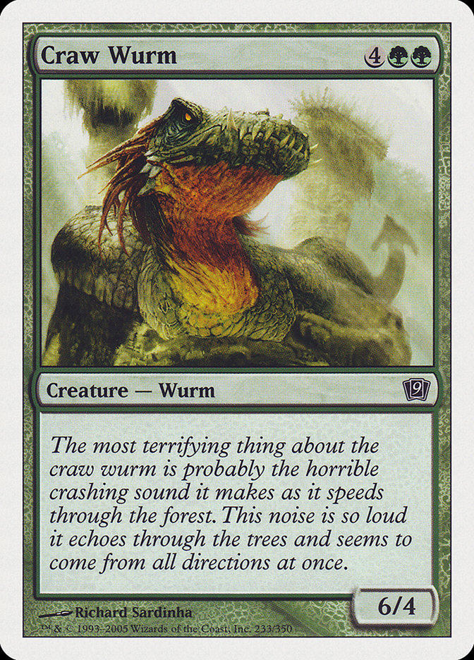 Craw Wurm [Ninth Edition] | Gamers Paradise