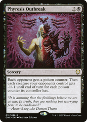 Phyresis Outbreak [Phyrexia: All Will Be One Commander] | Gamers Paradise