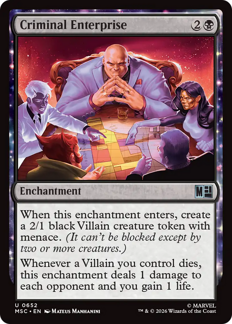 Criminal Enterprise [Marvel Super Heroes Commander] | Gamers Paradise