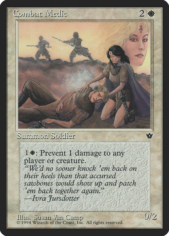 Combat Medic (Susan Van Camp) [Fallen Empires] | Gamers Paradise