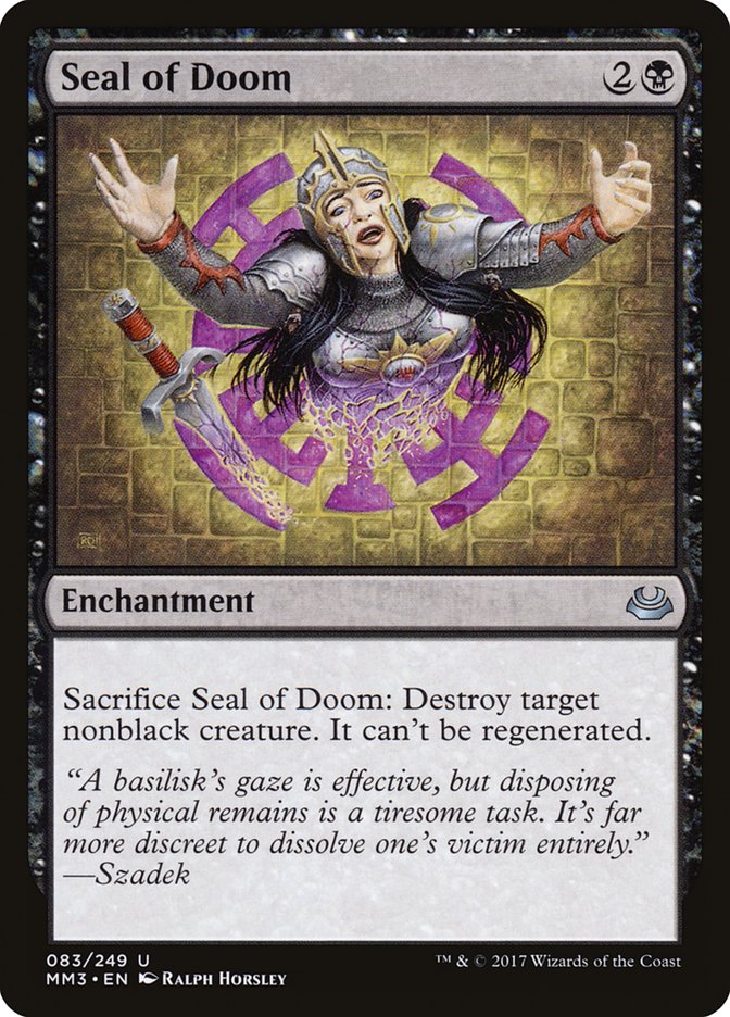 Seal of Doom [Modern Masters 2017] | Gamers Paradise