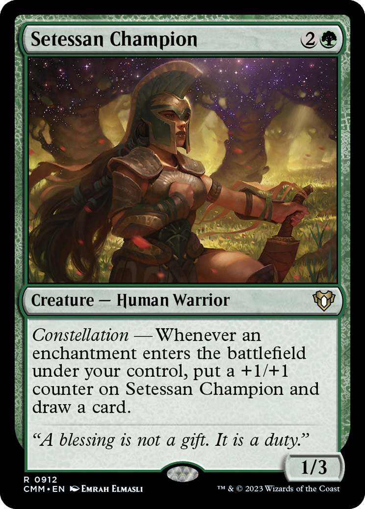 Setessan Champion [Commander Masters] | Gamers Paradise