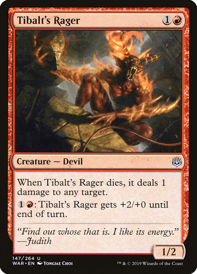Tibalt's Rager [War of the Spark] | Gamers Paradise