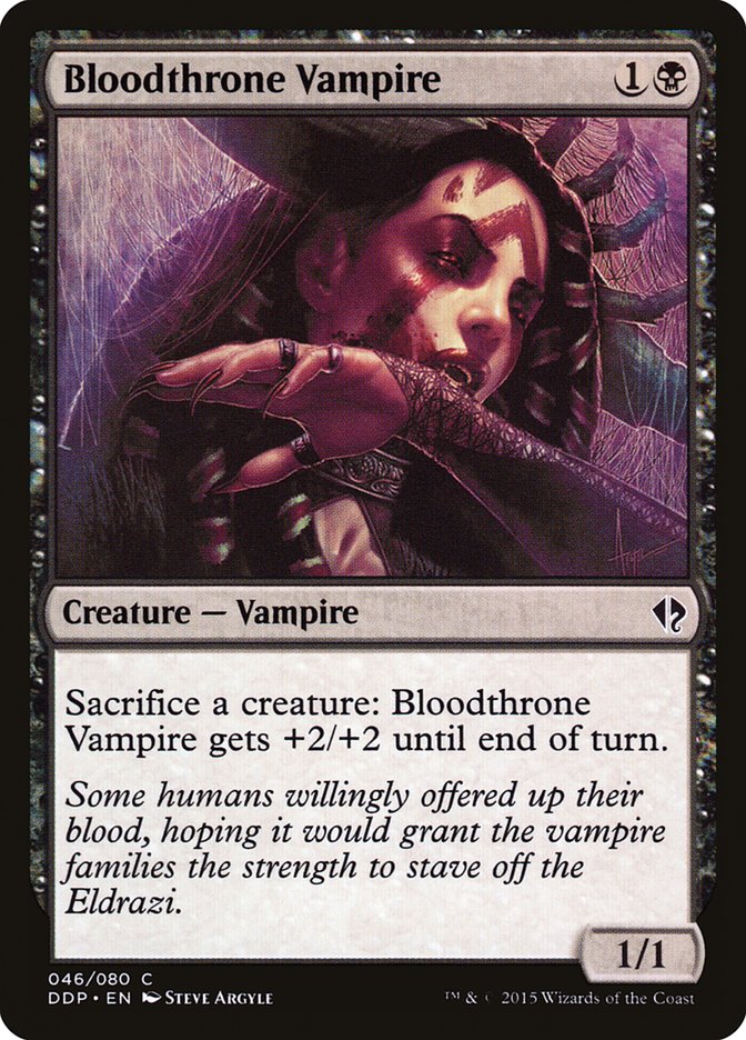 Bloodthrone Vampire [Duel Decks: Zendikar vs. Eldrazi] | Gamers Paradise