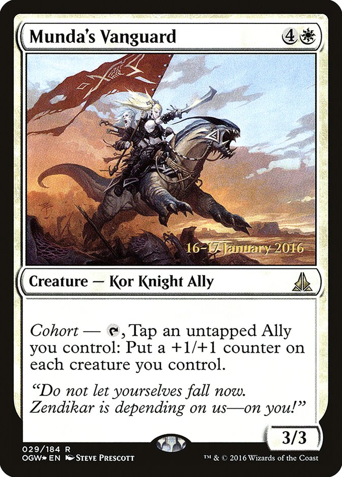 Munda's Vanguard [Oath of the Gatewatch Prerelease Promos] | Gamers Paradise