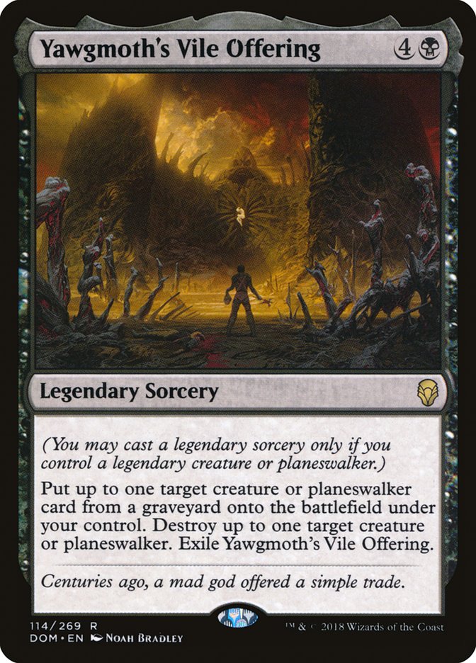 Yawgmoth's Vile Offering [Dominaria] | Gamers Paradise