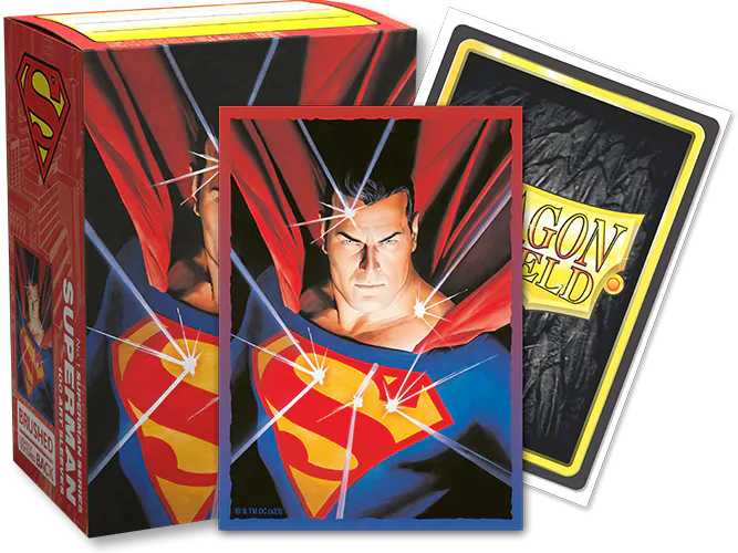 Dragon Shield: Standard 100ct Sleeves - Superman (Superman Series) | Gamers Paradise
