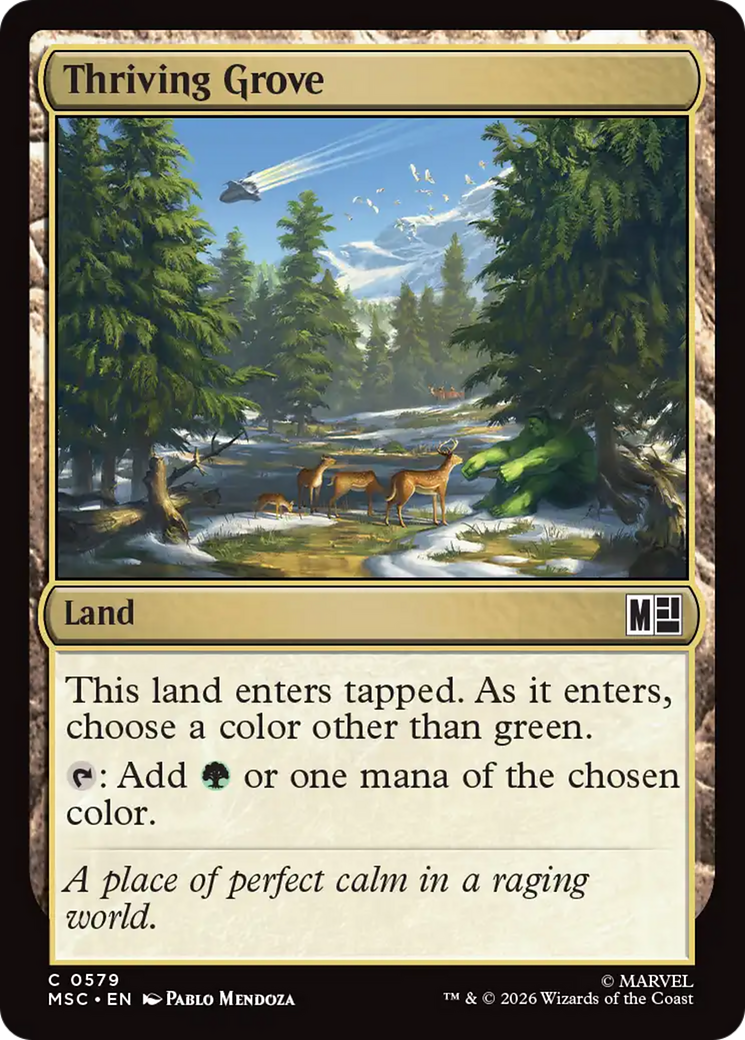 Thriving Grove [Marvel Super Heroes Commander] | Gamers Paradise