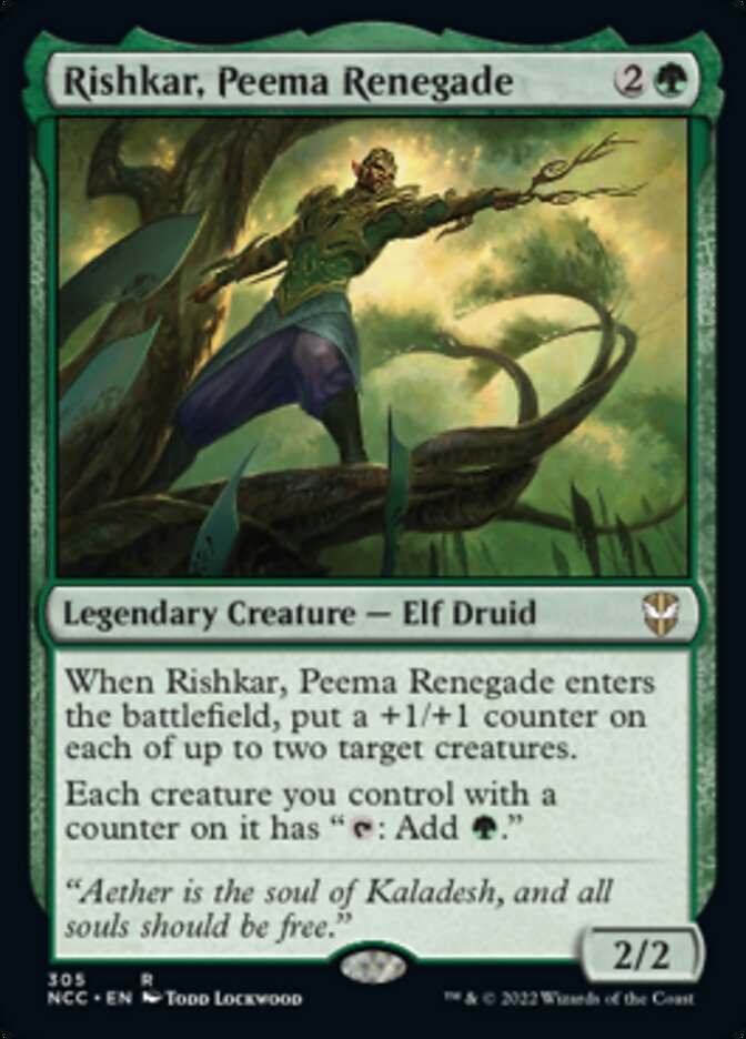 Rishkar, Peema Renegade [Streets of New Capenna Commander] | Gamers Paradise