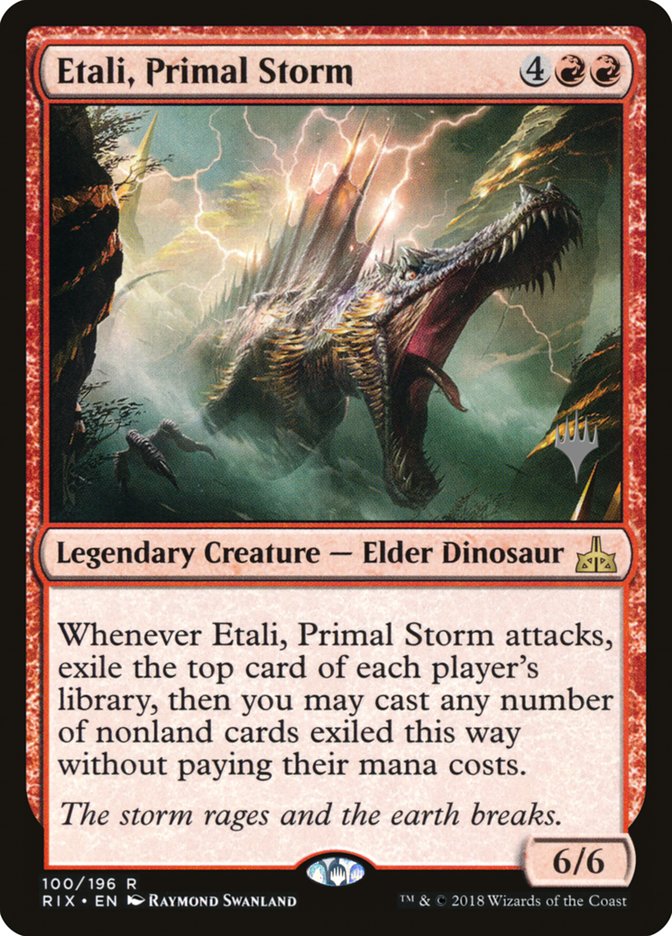 Etali, Primal Storm (Promo Pack) [Rivals of Ixalan Promos] | Gamers Paradise