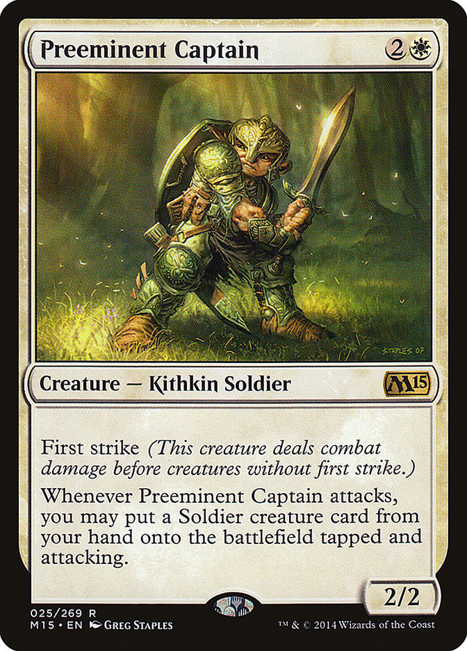 Preeminent Captain [Magic 2015] | Gamers Paradise