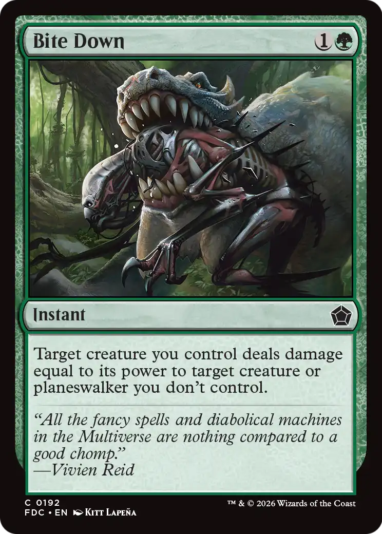 Bite Down [Foundations Commander] | Gamers Paradise